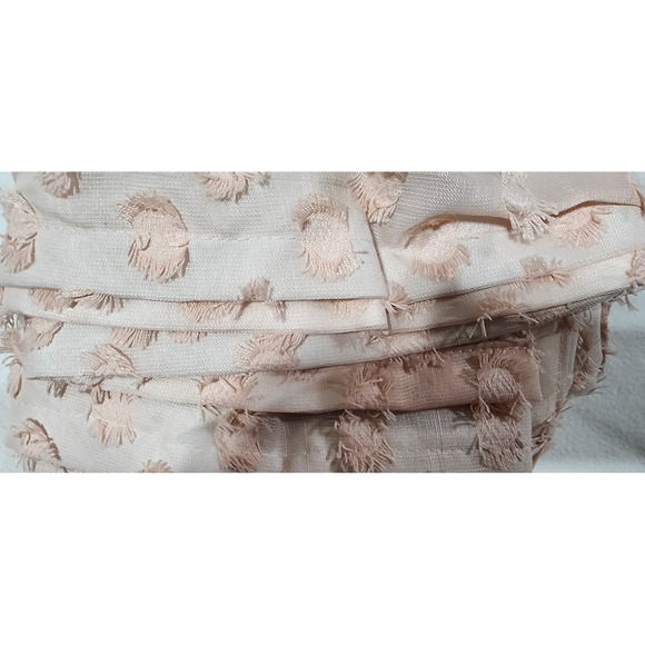 pillowfort blackout curtains 42 in x 84 in pink clipped dot 1 panel - Picture 2 of 6